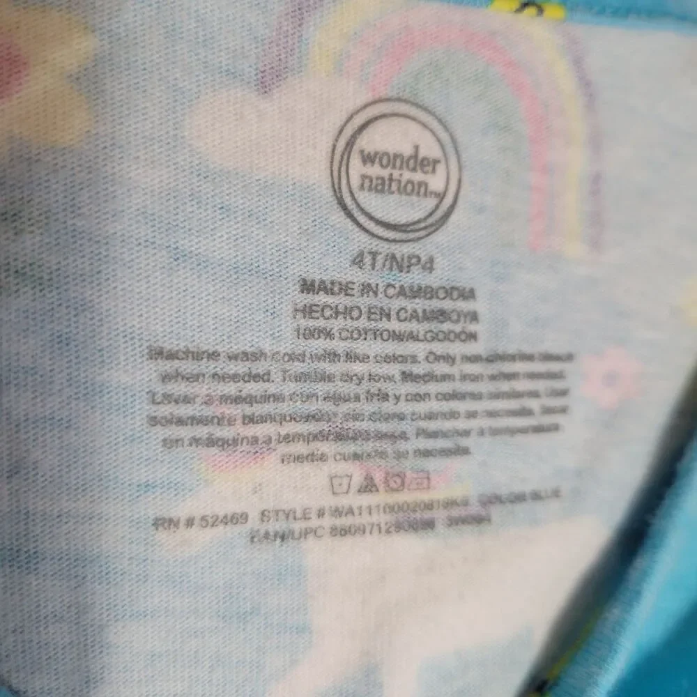 Old Navy & Wonder Nation Lot of 2 Dresses Multi-colored Girls Size 4T